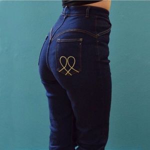 High Waisted Pinup Jeans - Never worn